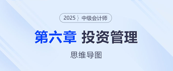 2025年中級會計財務(wù)管理思維導(dǎo)圖——第六章：投資管理