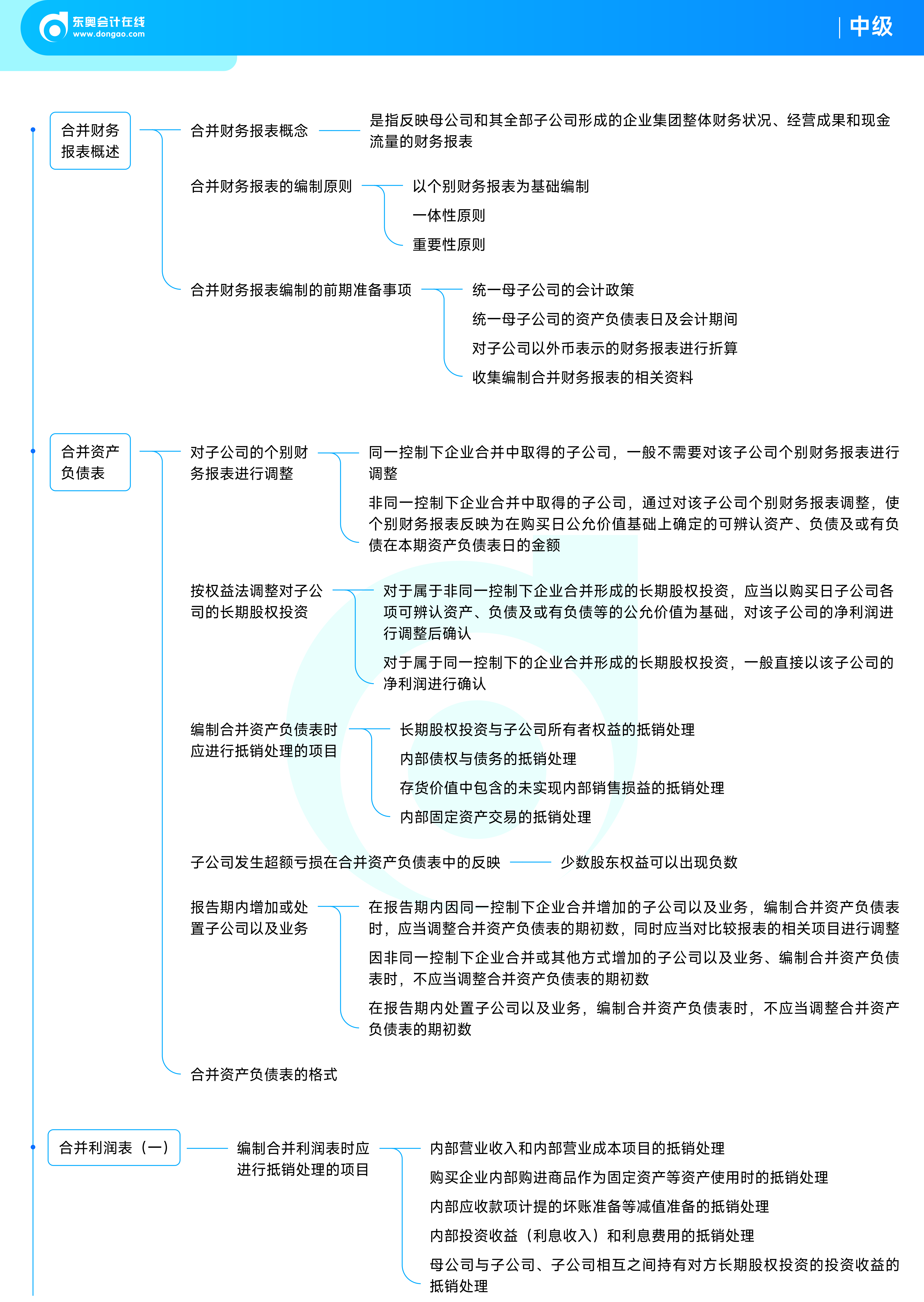《中級會(huì)計(jì)實(shí)務(wù)》思維導(dǎo)圖_企業(yè)合并與合并財(cái)務(wù)報(bào)表