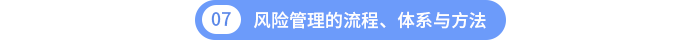 第七章：風(fēng)險管理的流程、體系與方法