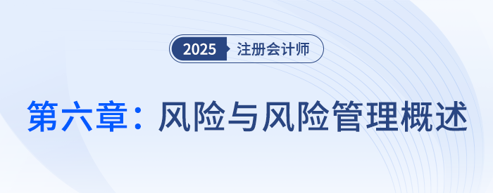 第六章風(fēng)險(xiǎn)與風(fēng)險(xiǎn)管理概述_2025年注會(huì)戰(zhàn)略思維導(dǎo)圖
