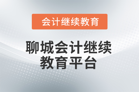 2025年聊城會計人員繼續(xù)教育平臺是什么？