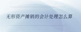 無形資產(chǎn)攤銷的會計處理怎么算