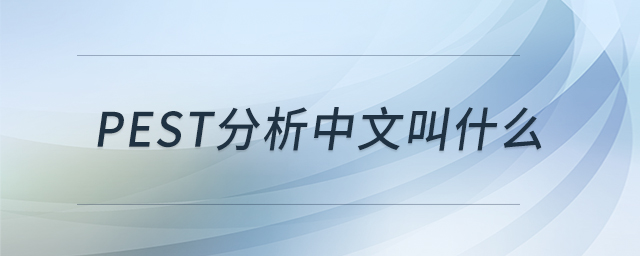 pest分析中文叫什么
