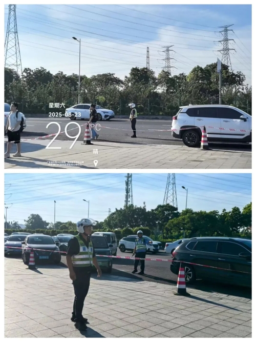 交警疏導交通