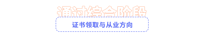 證書(shū)領(lǐng)取與職業(yè)藍(lán)圖