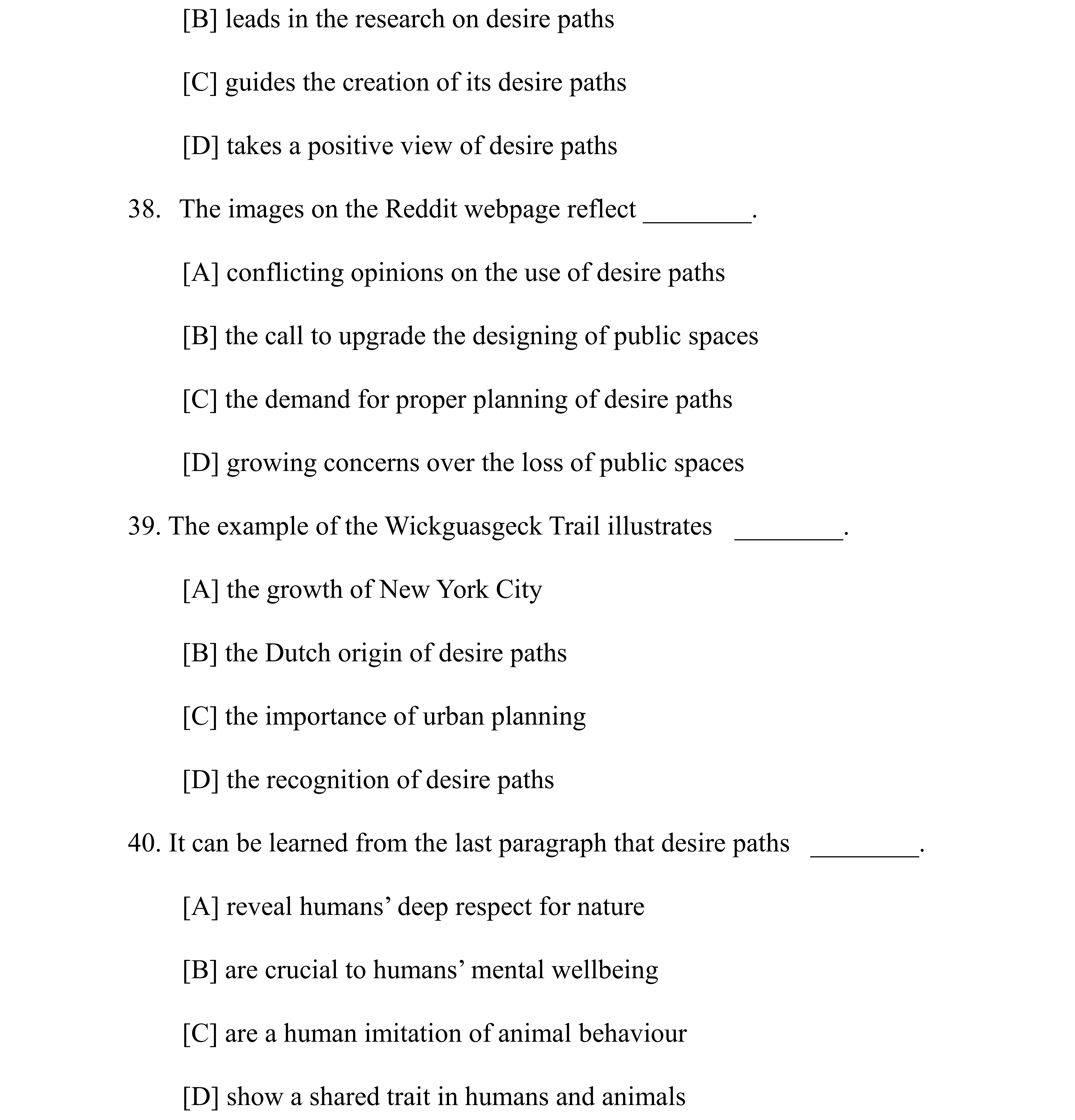閱讀理解text4_2025年考研英語（二）真題