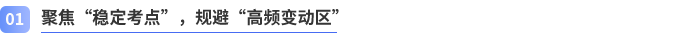 聚焦“穩(wěn)定考點(diǎn)”，規(guī)避“高頻變動(dòng)區(qū)”