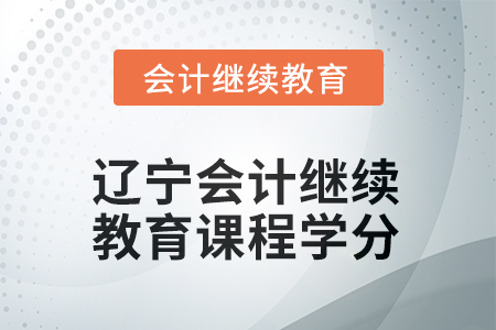 2025年遼寧會(huì)計(jì)人員繼續(xù)教育課程學(xué)分