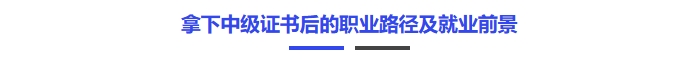 中級(jí)會(huì)計(jì)證書(shū)職業(yè)發(fā)展路徑及就業(yè)前景