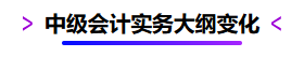 中級(jí)會(huì)計(jì)實(shí)務(wù)大綱