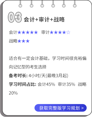 會計+審計+戰(zhàn)略