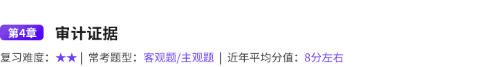 第四章審計(jì)證據(jù)