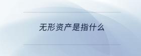 無形資產(chǎn)是指什么