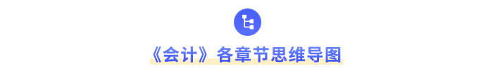 會計各章思維導圖